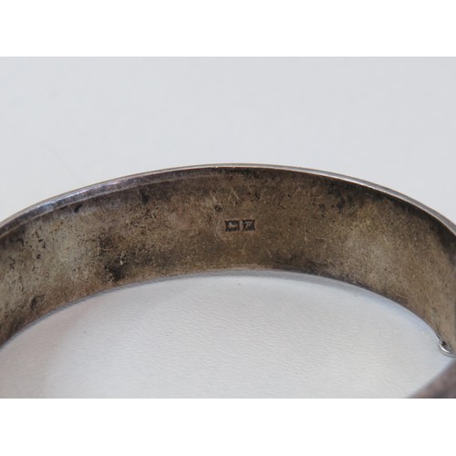 234 - Silver bangle - 30g