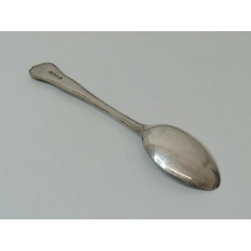 257 - Silver spoon sheffield hallmarks- 38g