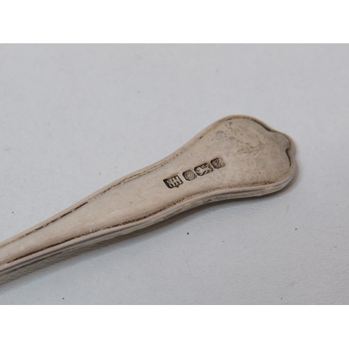 257 - Silver spoon sheffield hallmarks- 38g