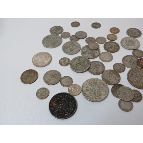 172 - A large quantity of silver coinage