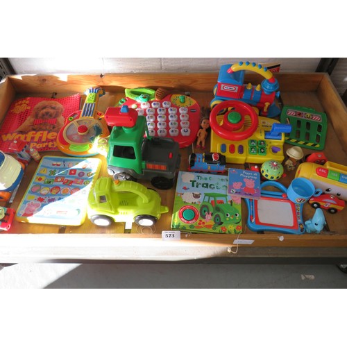 573 - Job lot of childrens toys