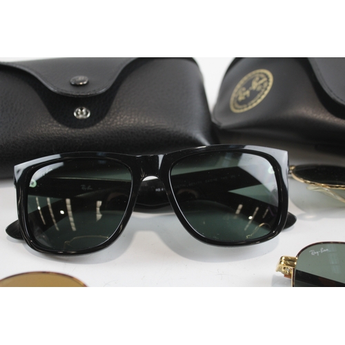 10 - Collection of Designer Rayban Sunglasses Inc Cases  x 5