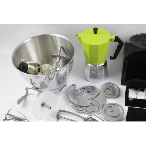 130 - Kitchenalia Assorted Items Inc Kenwood Mixer Accessories, Coffee Items Joblot