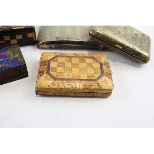 16 - Tobacciana Collectables Inc East Asian, Cigarette Case, Etc x 5