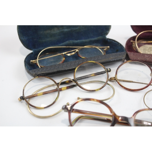 18 - Antique Eyewear Inc Plated, Cases, Etc Joblot