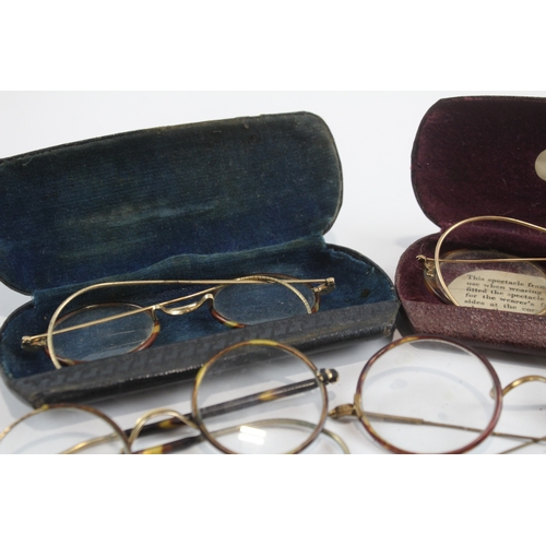 18 - Antique Eyewear Inc Plated, Cases, Etc Joblot