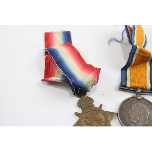 37 - WW1 Medals 1914-15 Star & War M4612 J.D Dowling Ck-Mte RN x 2