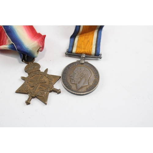 37 - WW1 Medals 1914-15 Star & War M4612 J.D Dowling Ck-Mte RN x 2