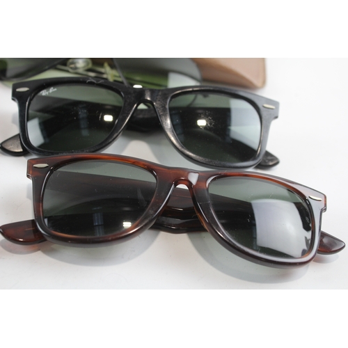 5 - Ray Ban Sunglasses & Cases x 5