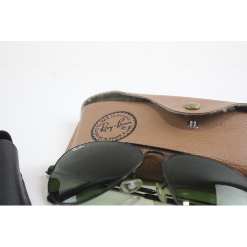 5 - Ray Ban Sunglasses & Cases x 5