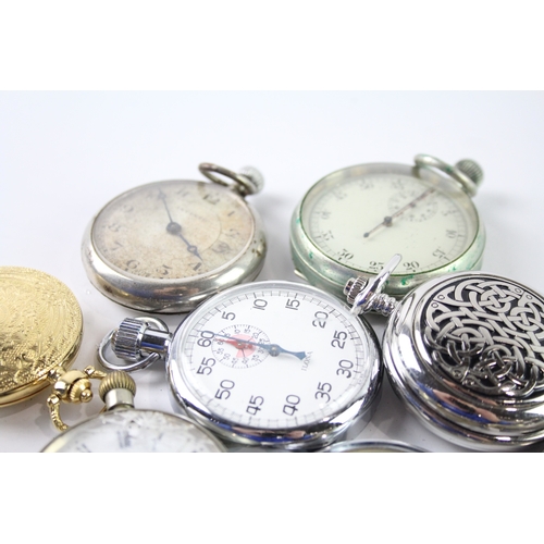 55 - Job Lot Assorted Mechanical/Quartz Pocket Watches SPARES / REPAIRS