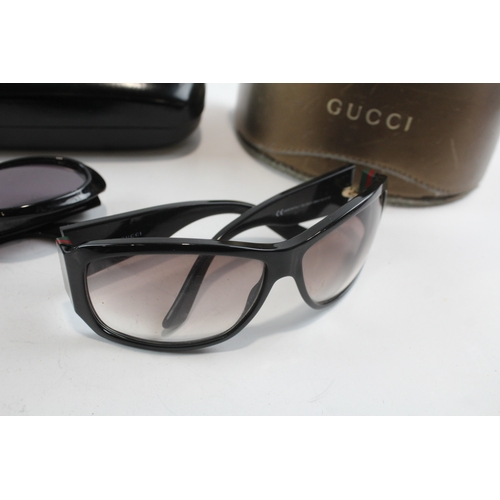 7 - Gucci Designer Sunglasses Inc Cases x 3