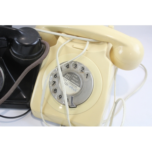 88 - Vintage Rotary Telephones 1960s - 1990s inc Bakelite