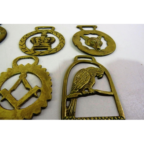 116 - Vintage horse brasses