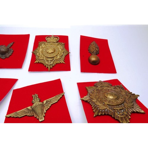 23 - 18 Military cap/Regiment badges