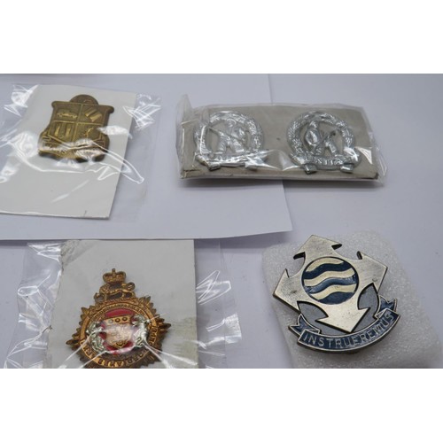 32 - 19 Military cap/Regiment badges