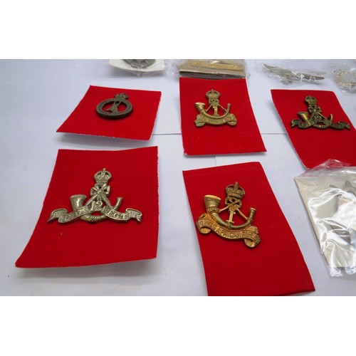 36 - 19 Military cap/Regiment badges