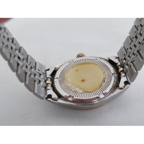 5 - Ladies Tissot quartz two tone watch - working with new battery fixed