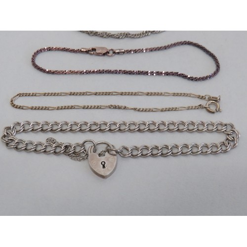 16 - Silver bracelets and pendants -20.81g