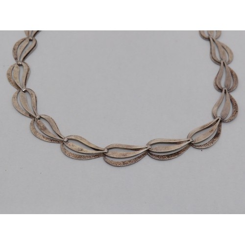 20 - Silver collerette necklace -14.89g