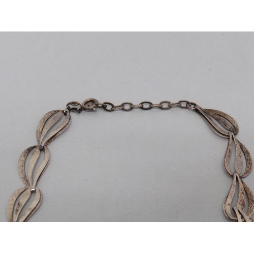 20 - Silver collerette necklace -14.89g