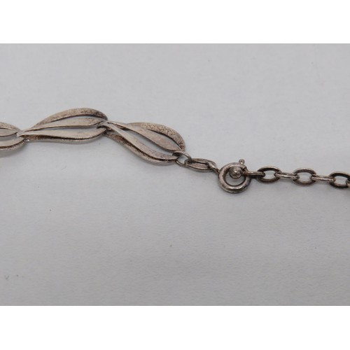 20 - Silver collerette necklace -14.89g