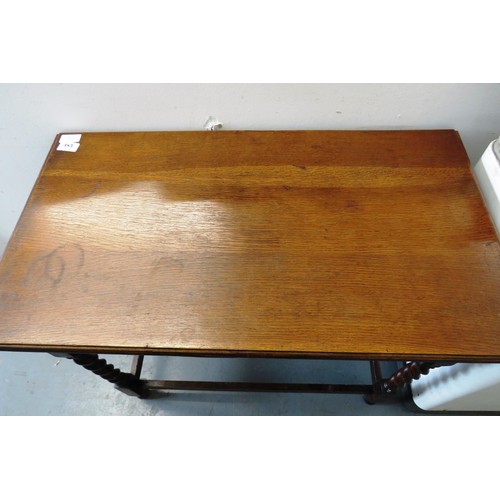 385 - Barley twist rectangular table