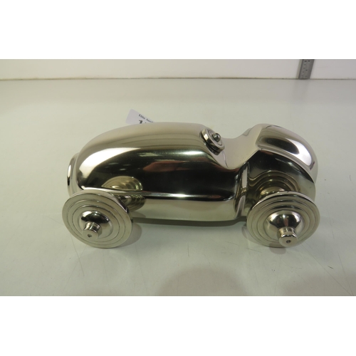 140 - Chrome style racing car