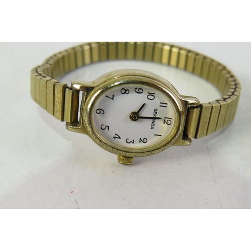 149 - Two ladies gold tone Sekonda watches.