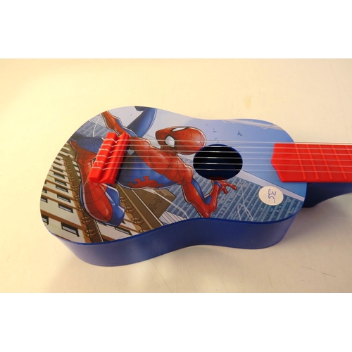 151 - Spiderman toy guitar