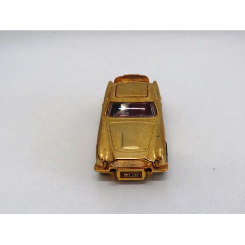 197 - Corgi James Bond's Aston Martin DB5 - Gold Plated