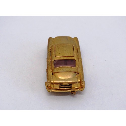 197 - Corgi James Bond's Aston Martin DB5 - Gold Plated