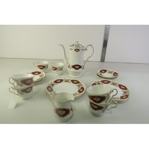 133 - Royal victoria bone china tea set