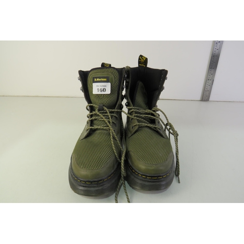 160 - Size 8 new Dr Martens- green