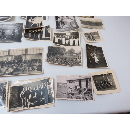 37 - Job lot of old photographs to include military.