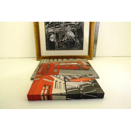 313 - Four piece london canvas set