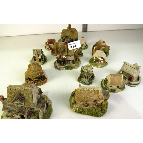 314 - Collection of Lilliput Lane