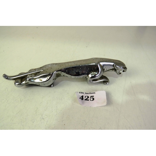 425 - Jaguar car mascot-19cm long