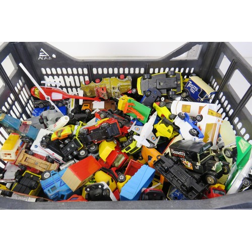 446 - Job lot of playworn diecast.