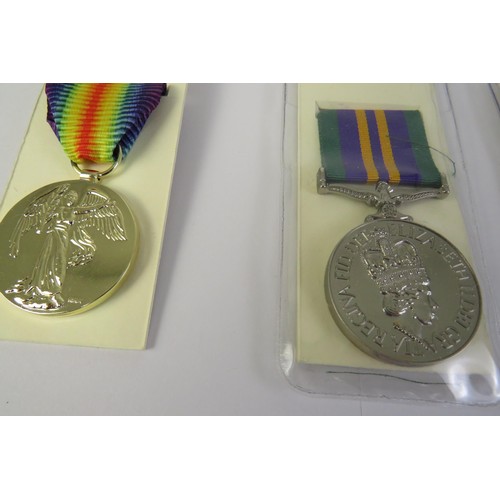 192 - Seven reproduction military medals