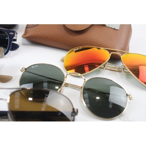 454 - Collection of Designer Rayban Inc Cases  x 5