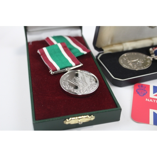 459 - Boxed Medals Inc RHS Long Service, Order Of St John, Womans Vol Service Etc x 4