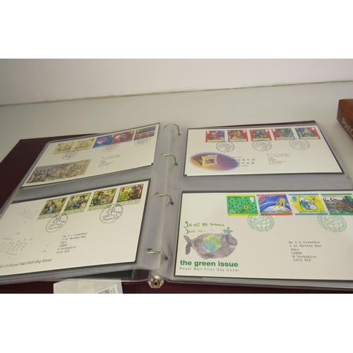 104 - Three albums of first day covers