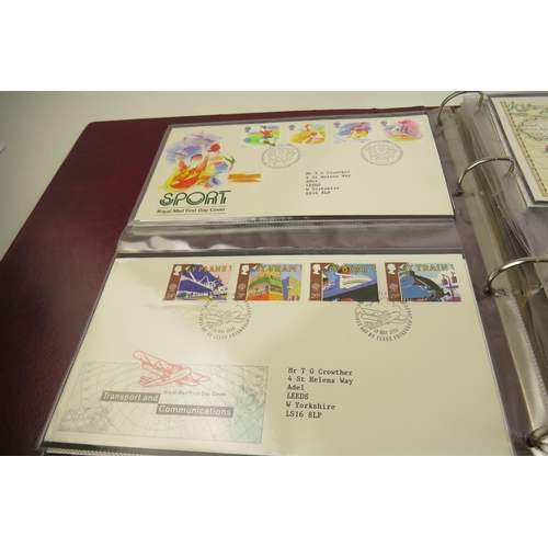 104 - Three albums of first day covers