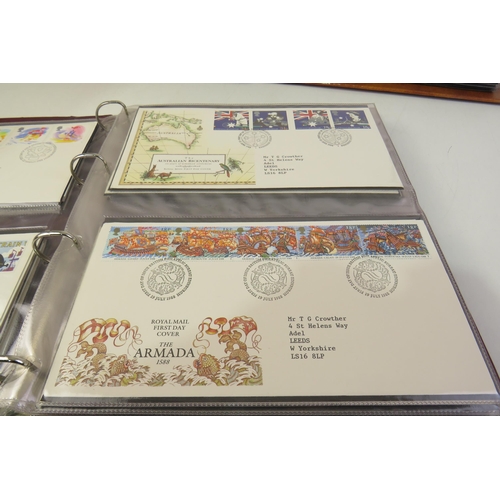 104 - Three albums of first day covers