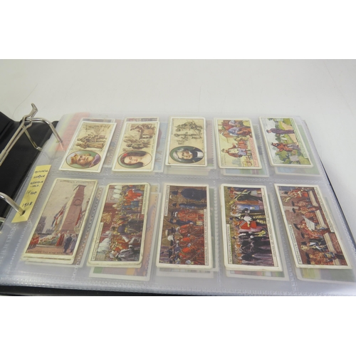 108 - Two albums of cigarette cards