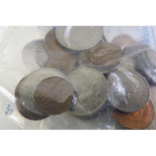 54 - Collection of coins and stamps