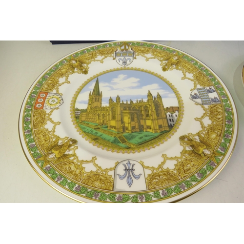 56 - Two collectable wakefield plates