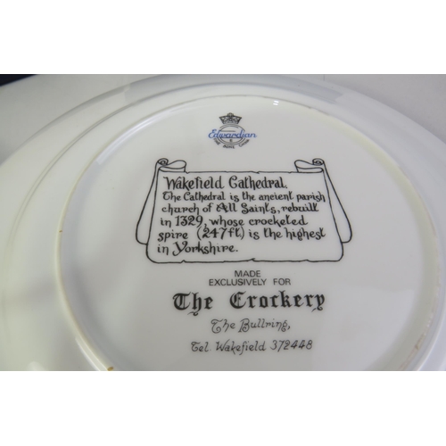 56 - Two collectable wakefield plates