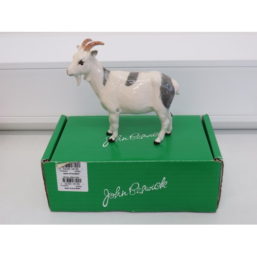 148 - Beswick Boxed Rare Breed's Nigerian Pot Bellied Goat